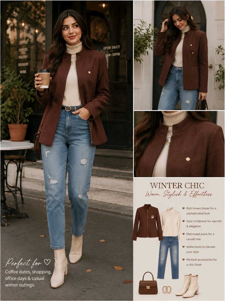 Chic Women Blazer ✨🌸