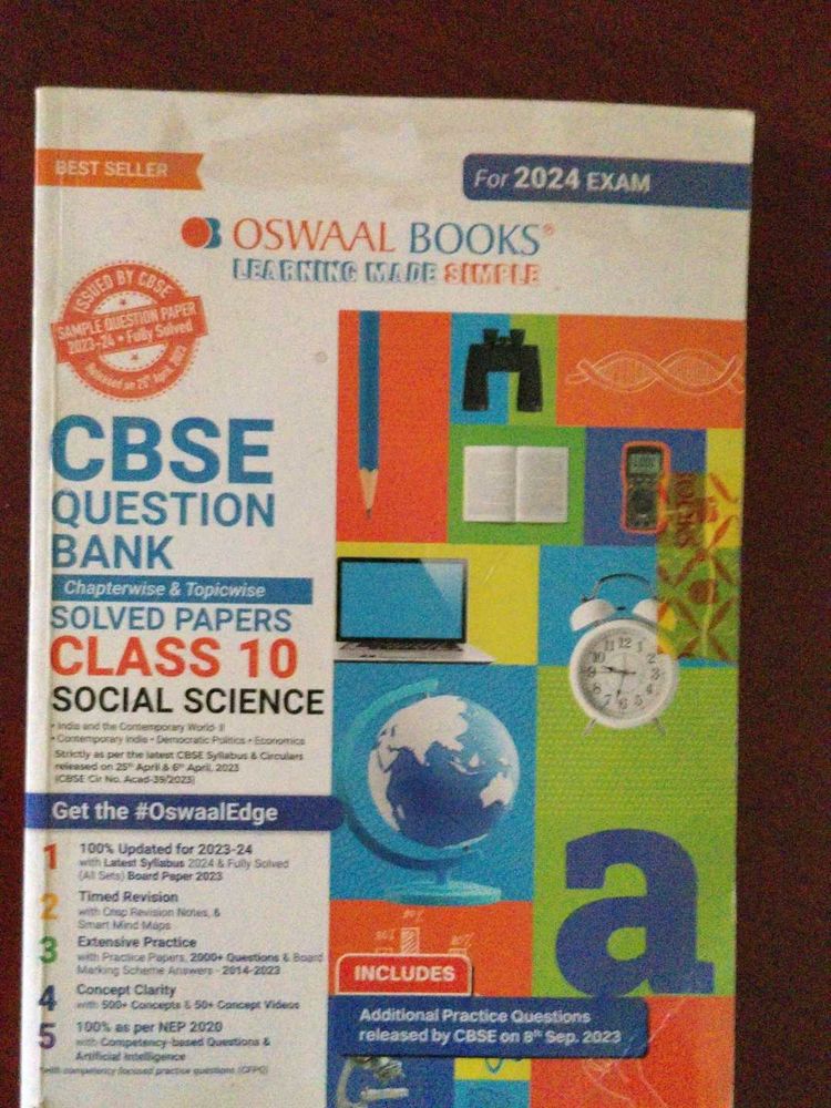 Oswaal Books Class 10 Social Science Solved Papers