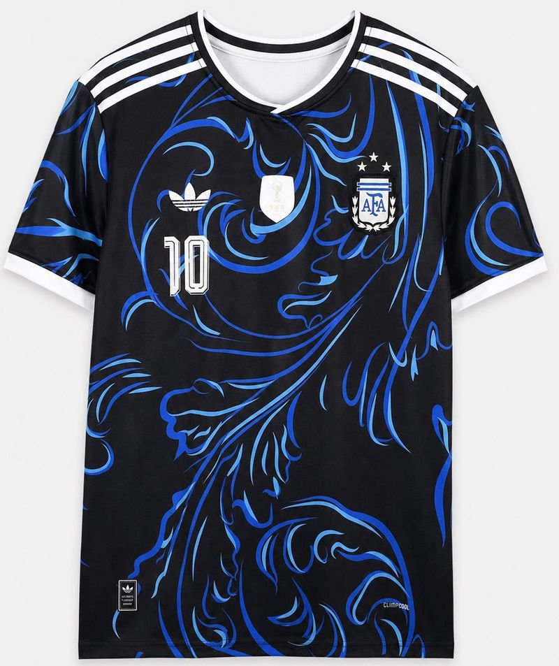 Adidas Embroidered Argentina Messi Away Kit ❤️‍🔥