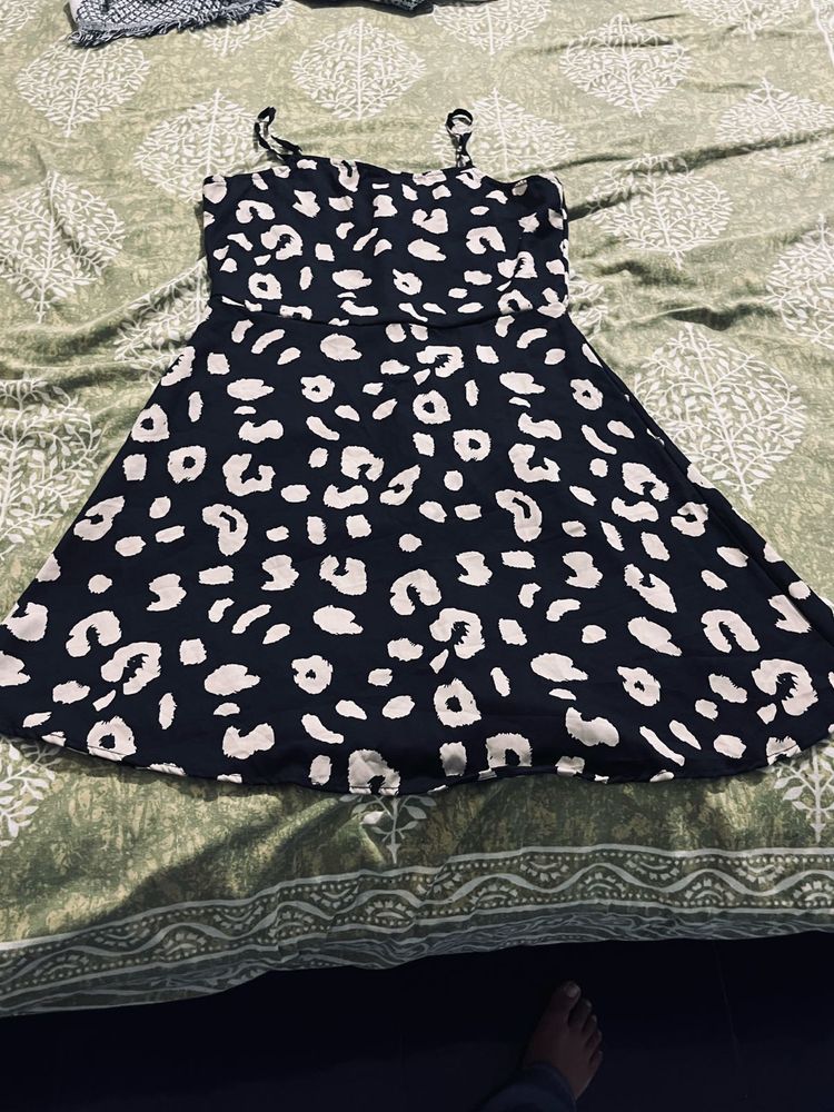 Leopard Print Mini Dress
