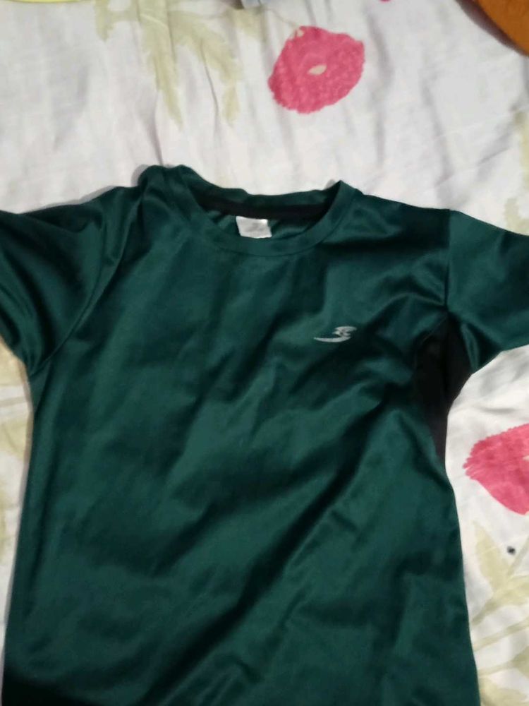 Green Sports T-Shirt