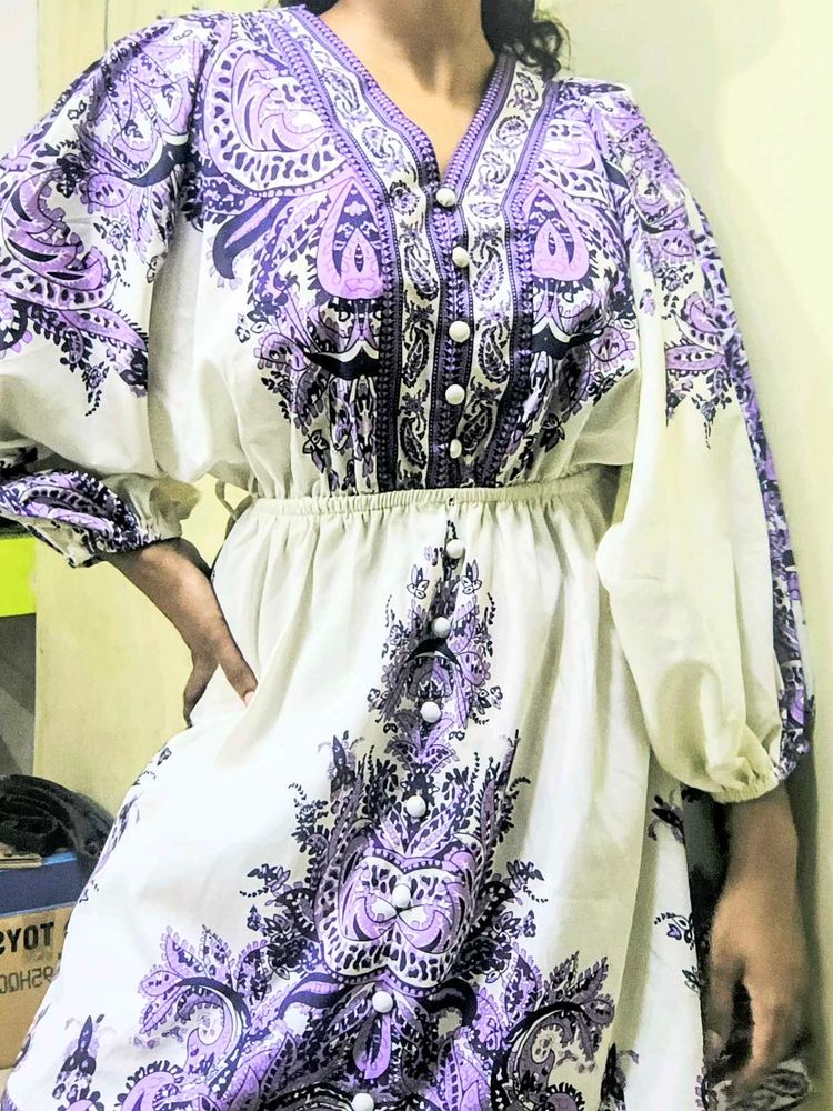 BOHO Midi Dress