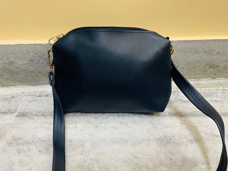 Dark Blue Sling Bag For Womens