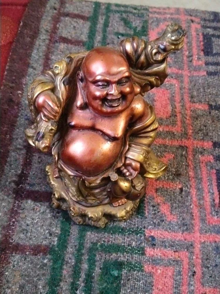 Laughing Buddha Figurine for Good Fortune