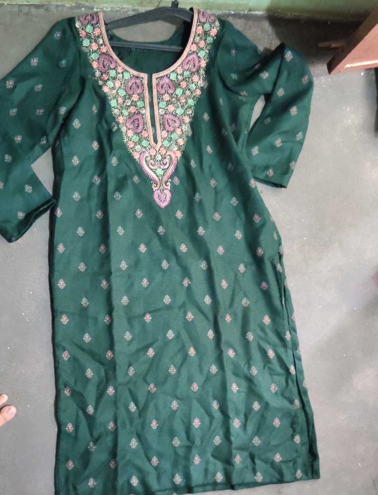 Elegant Embroidered Kurta