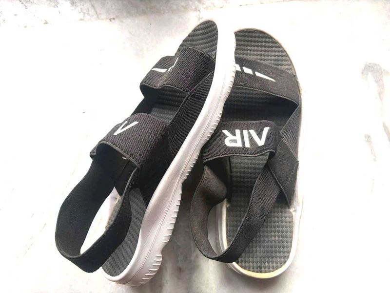 Comfortable Black 'AIR' Sandals