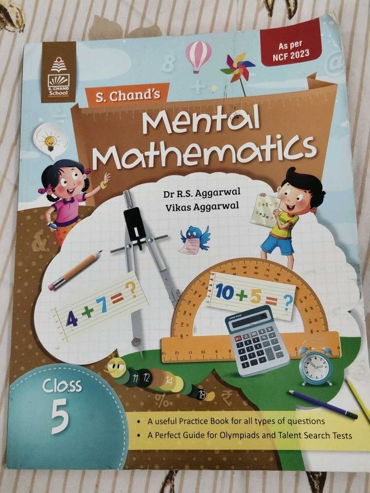Mental Mathematics Book for Classes 1-5