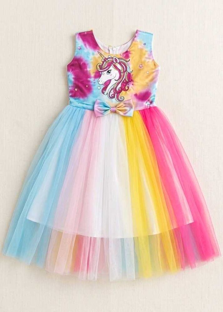 Magical Unicorn Rainbow Dress