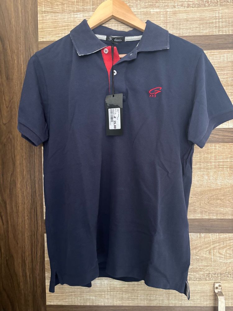 Men's Navy Blue Polo T-Shirt