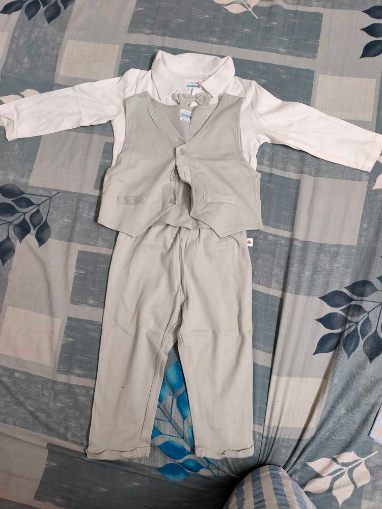 Boys Formal 3-Piece Suit Set