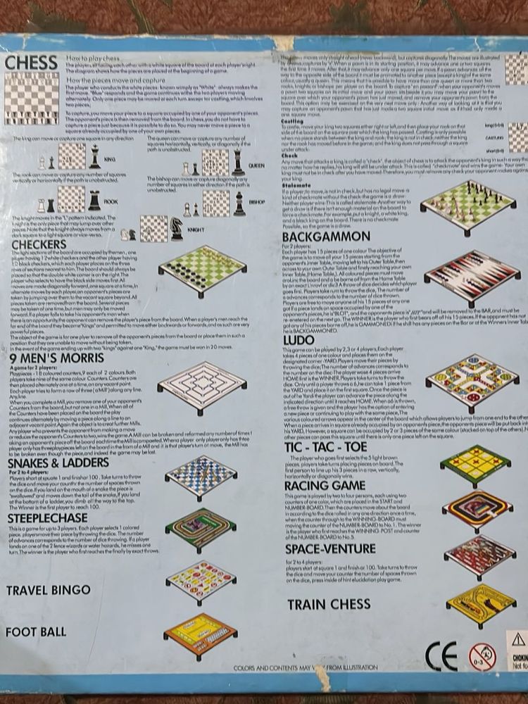 Multi-Game Board Set