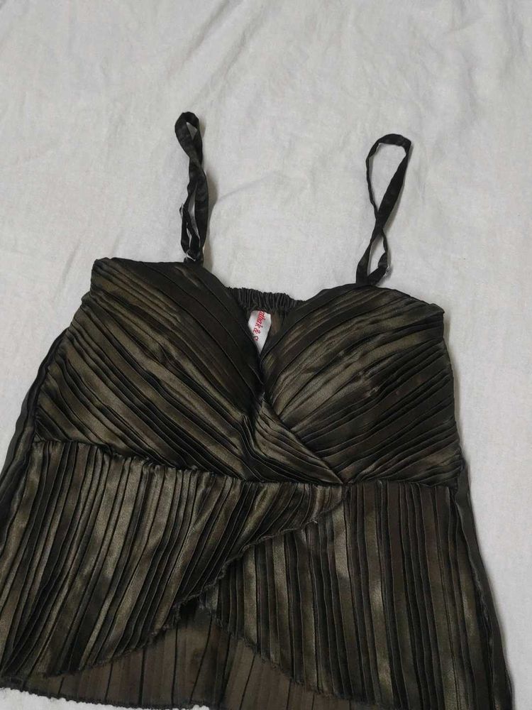 Women's Pleated Camisole Top