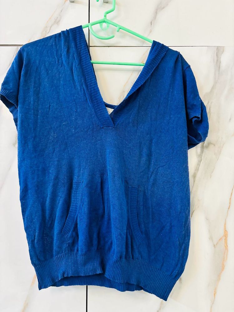 Baggy Thin Woolen Top