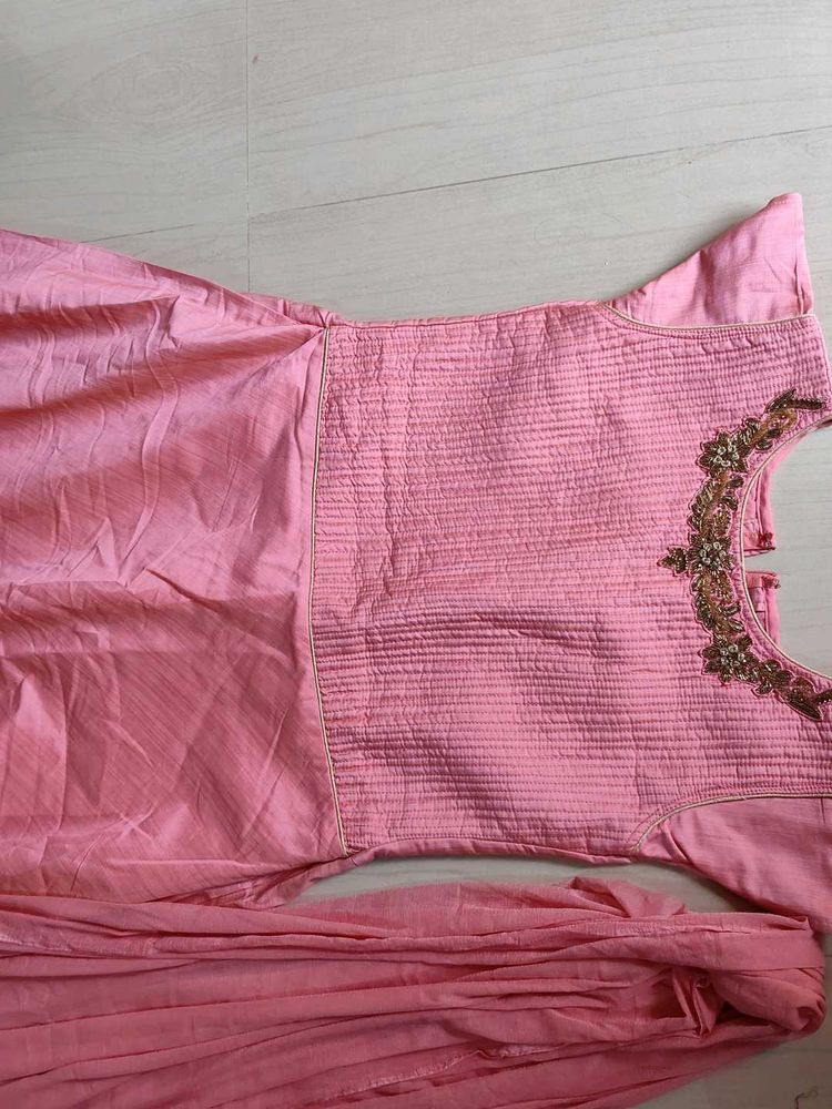 gorgeous pink full dress