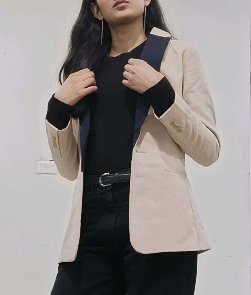 Stylish Beige Blazer