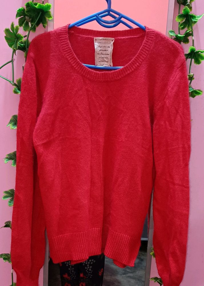 Red Wollen Sweater