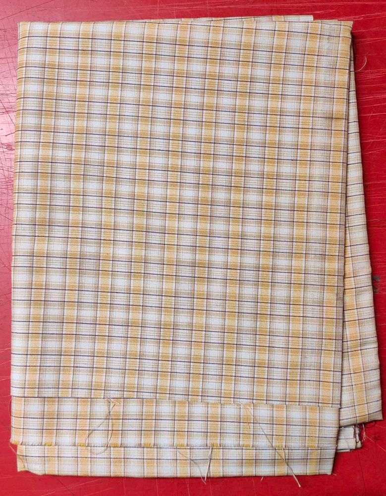 Shirt &amp; Pant Fabric Material – Checked Pattern