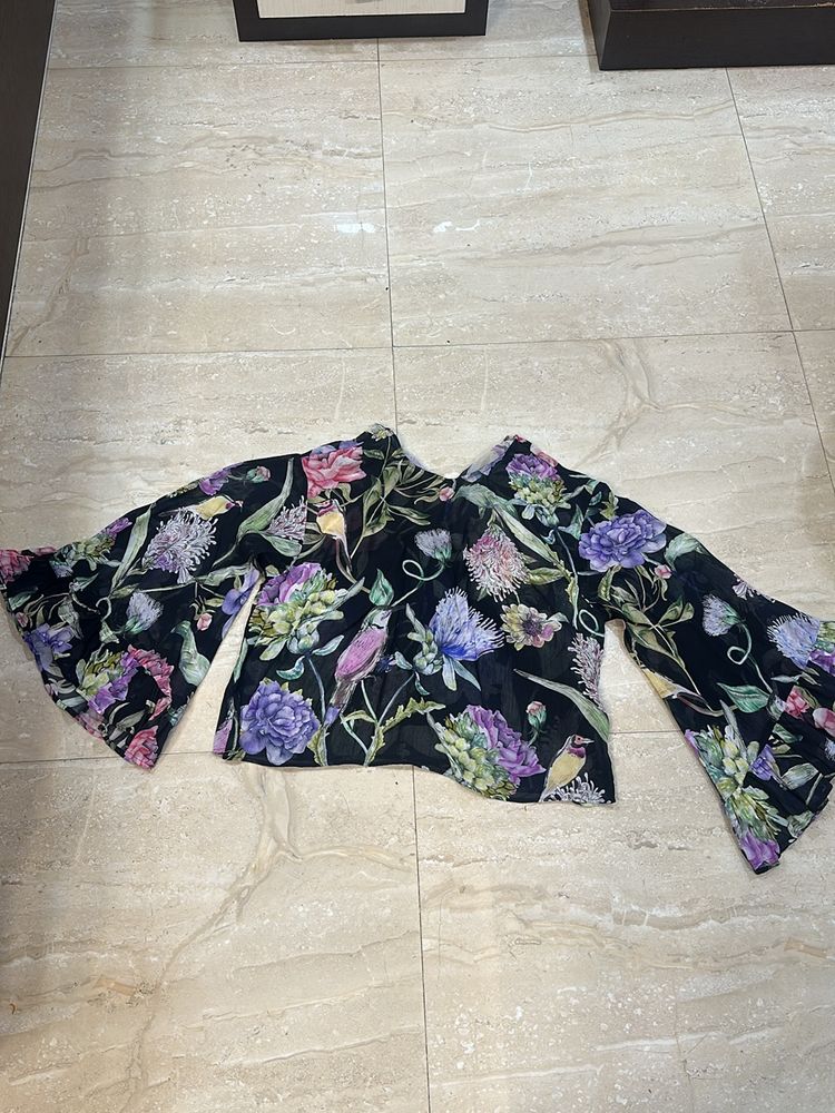 Ballon Sleeves Top