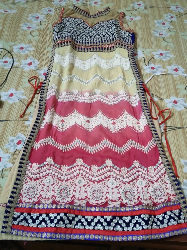 Party Wear Straight Kurti