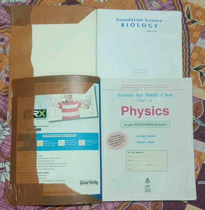 S.chand Physics Foundation Science Biology Class 9