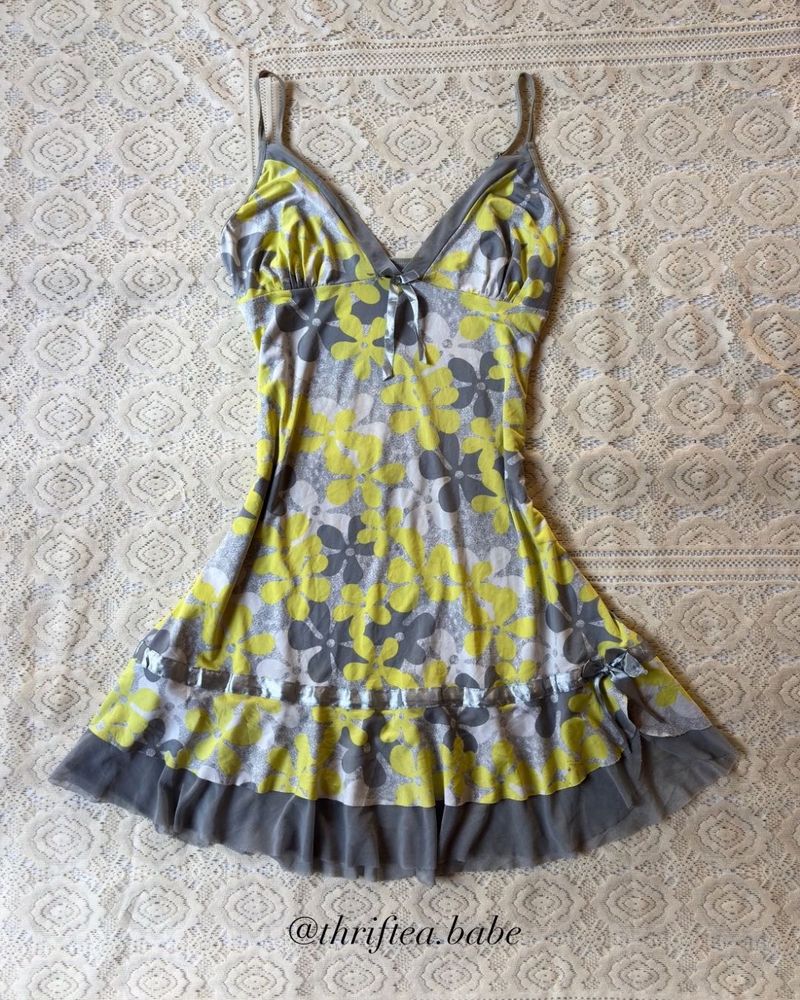 Cutesy Mini ruffle dress