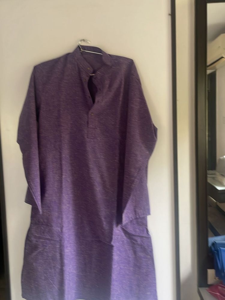 Purple Kurta Set