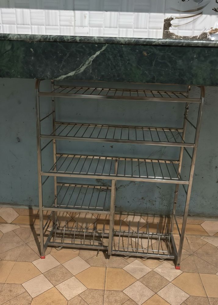 Stainless Steel Kitchen Utensils Rack