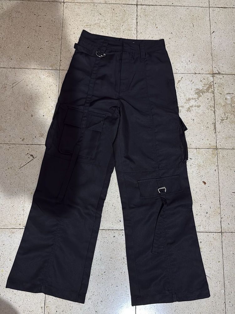 Black Cargo Pants