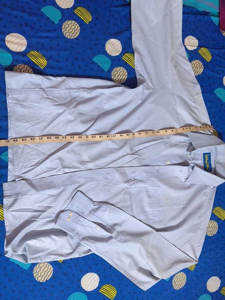 Men's Blue Dress Shirt