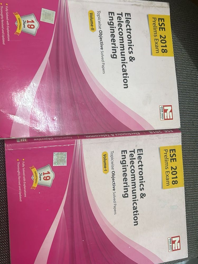 ESE 2018 Prelims Exam Books