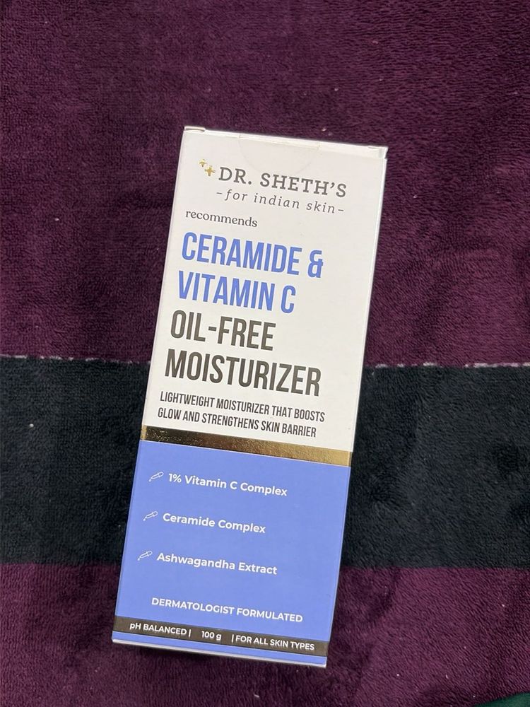 Dr. Sheth's Ceramide &amp; Vitamin C Moisturizer