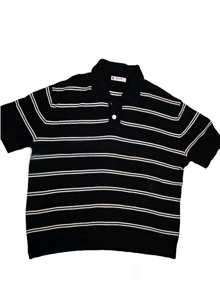 8Seconds Striped Polo Shirt