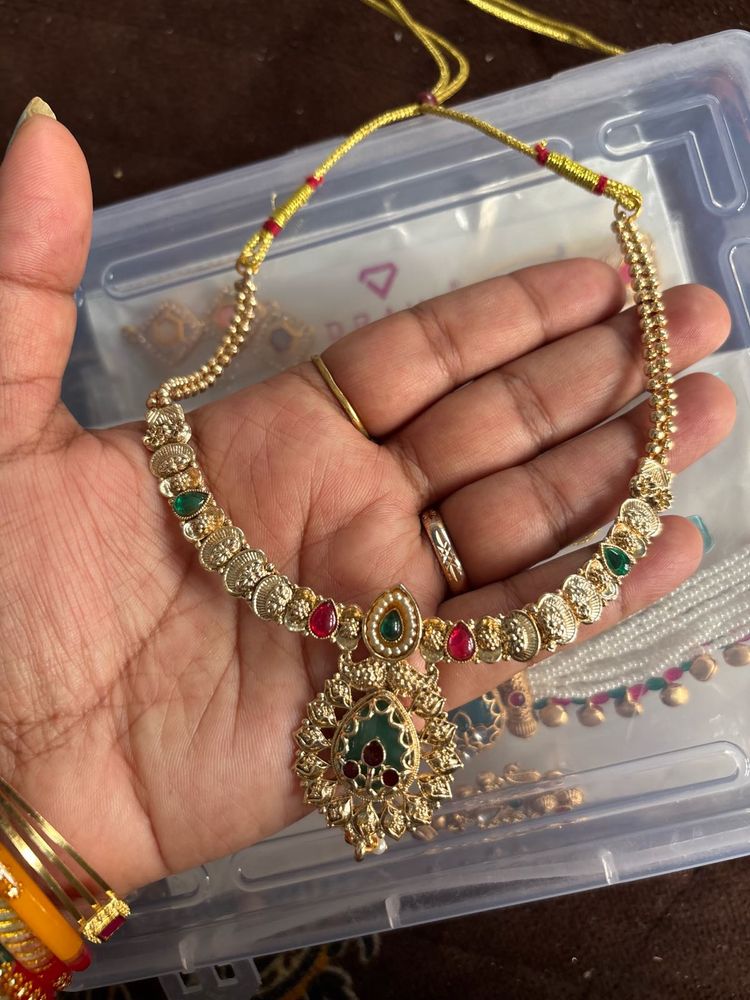 Exquisite Indian Traditional Necklace Set