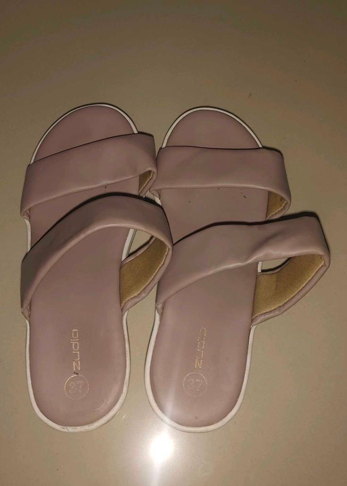Stylish Pink Slip-On Sandals