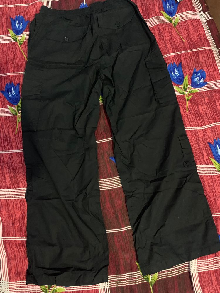 CARGO PARACHUTE PANTS-XS