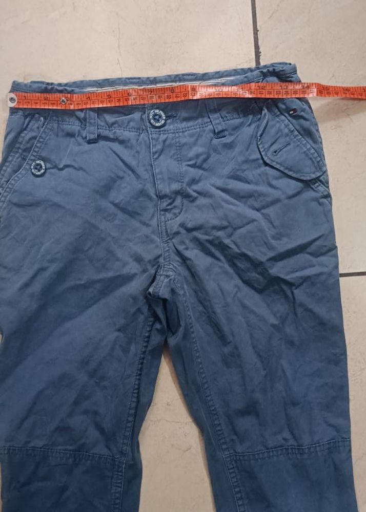Blue Cargo Pants
