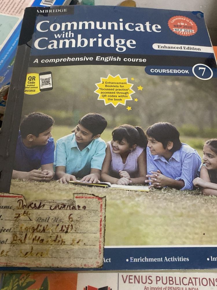 Communicate with Cambridge Coursebook 7