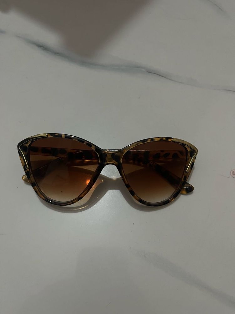 Stylish Leopard Print Cat-Eye Sunglasses