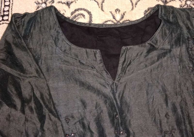 Elegant Dark Green Kurta