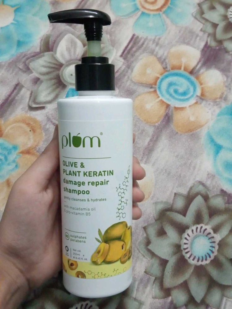 Plum Olive &amp; Plant Keratin Shampoo