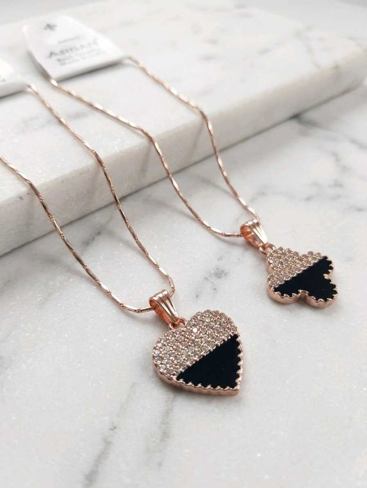 COMBO OFFER 💥 💥 Heart &amp; Clover Pendant Necklaces