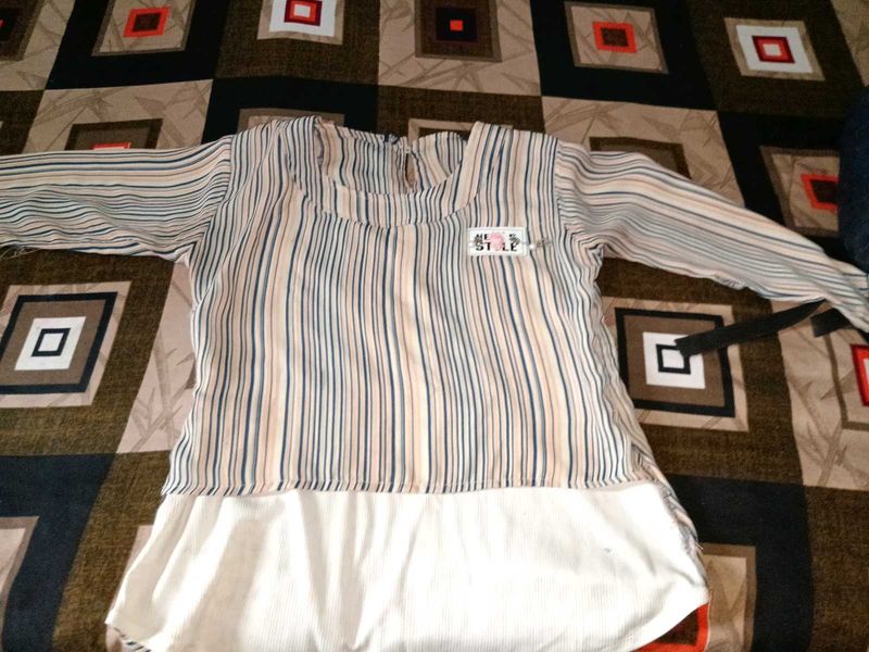 Striped Tunic Top