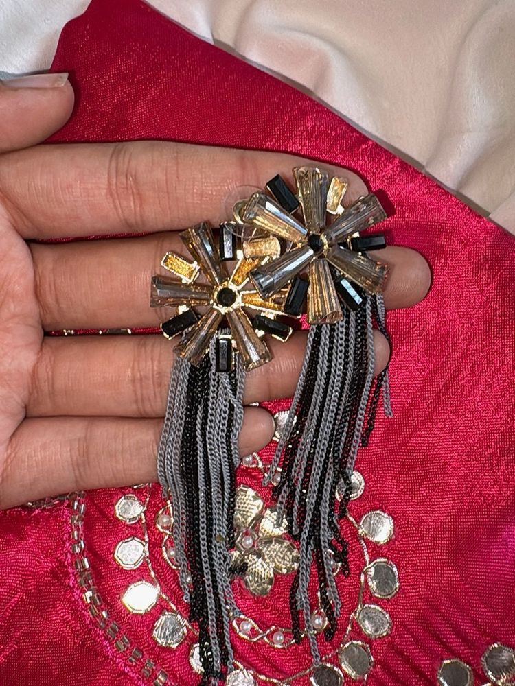 Boho Tassel Statement Earrings
