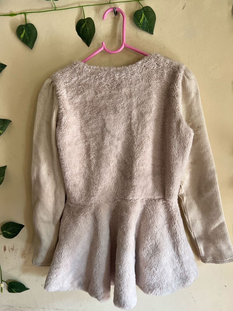 Fluffy Peplum Top