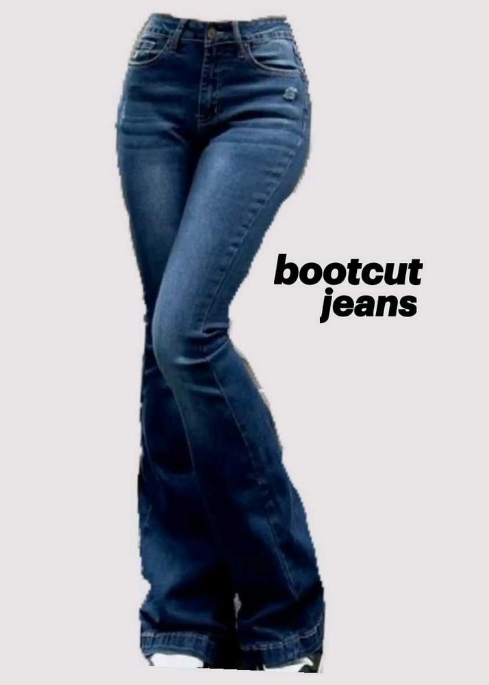 Blue Bootcut Jeans💙✨️