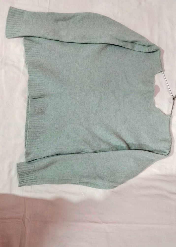 Light Blue Knit Sweater