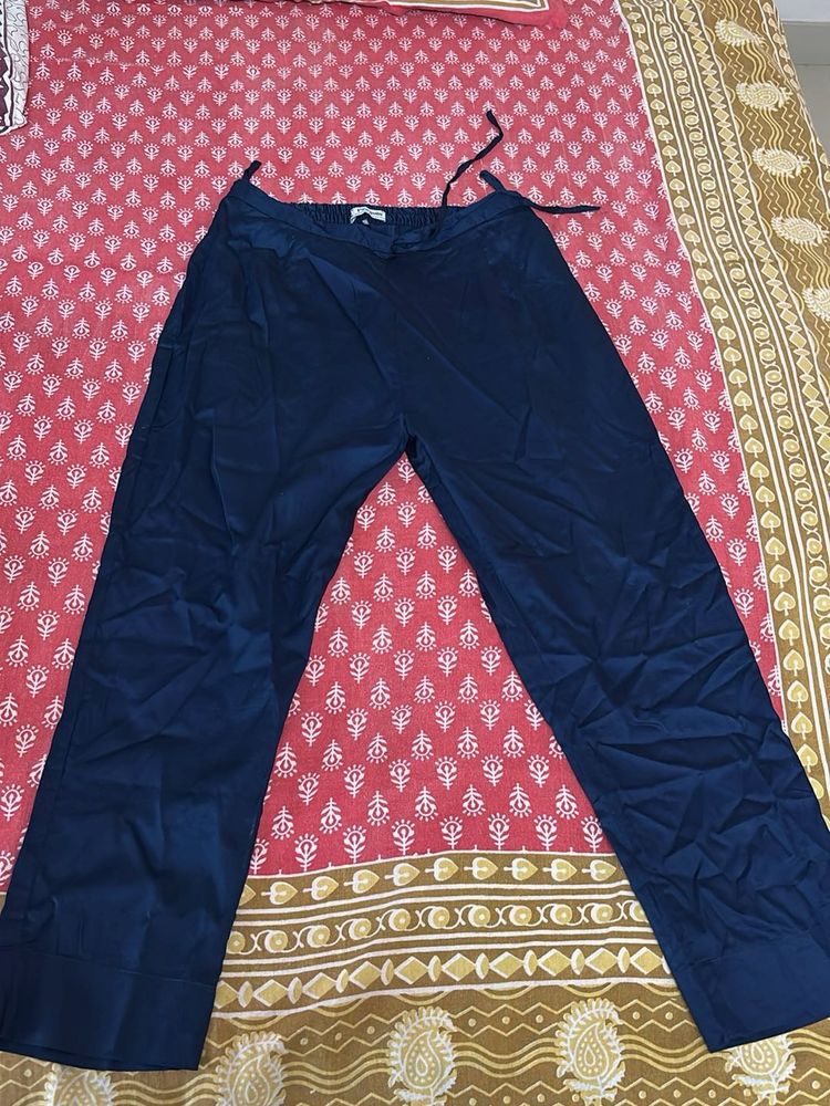 Navy Blue Ethnic Pants