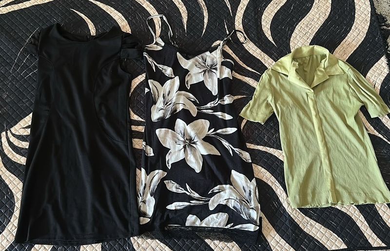 combo of three (nighty,one piece,tshirt)