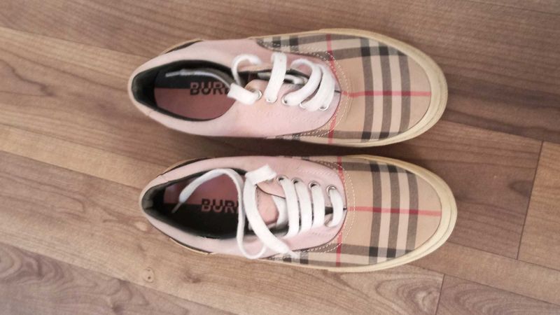 Burberry Nova Check Sneakers