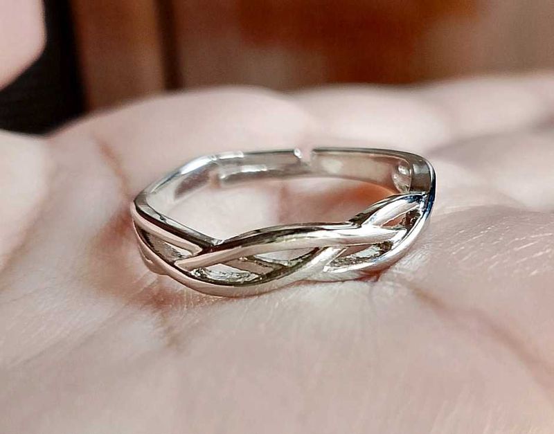 Nordic Silver Ring, Anti Tarnish